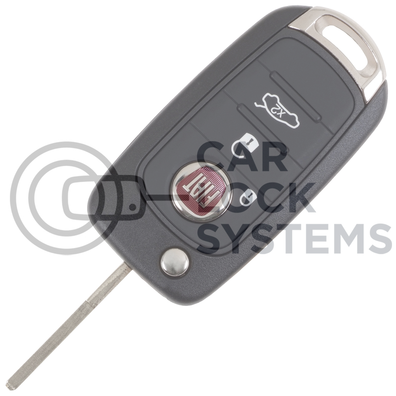 Hywell Auto Schlüsselabdeckung 3 Knopf Falten für Fiat Fiat 500 Boyue  Lingya Schlüsselkasten Abdeckung Fernbedienung Schlüssel Shell Halter  Protecor Autozubehör