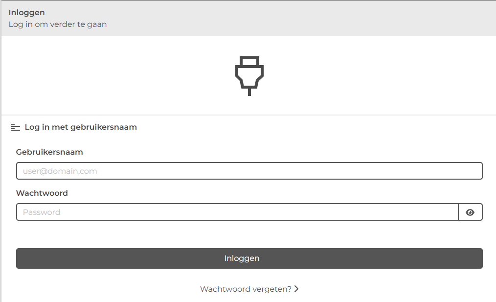 1. Log in op de CIP applicatie via cip.obd.help