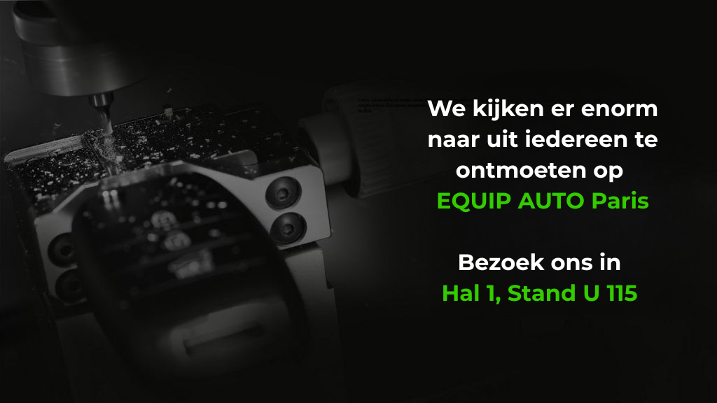 We kijken er enorm naar uit iedereen te ontmoeten op Equip Auto Paris.

Bezoek ons in Hal 1, Stand U 115