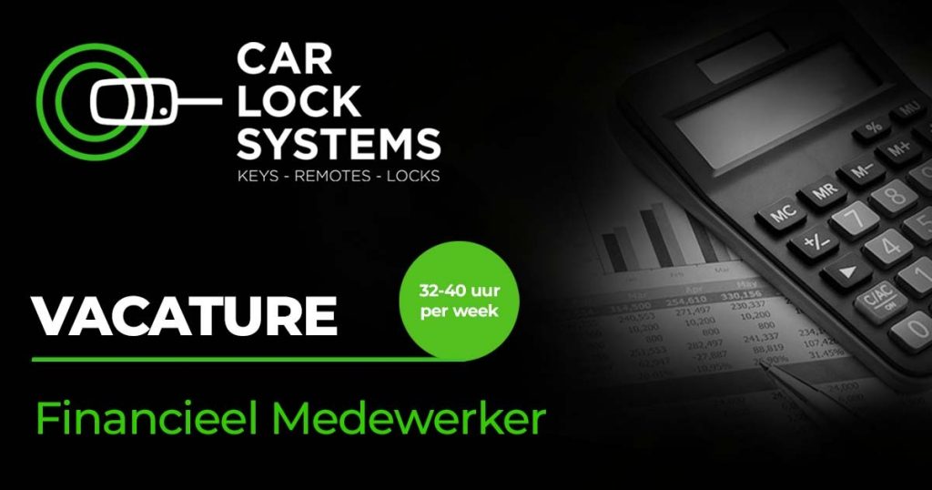 Financieel Medewerker - Car Lock Systems